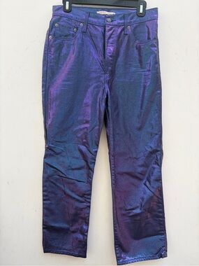 Levis Candy Coated Ribcage Straight Ankle Jeans